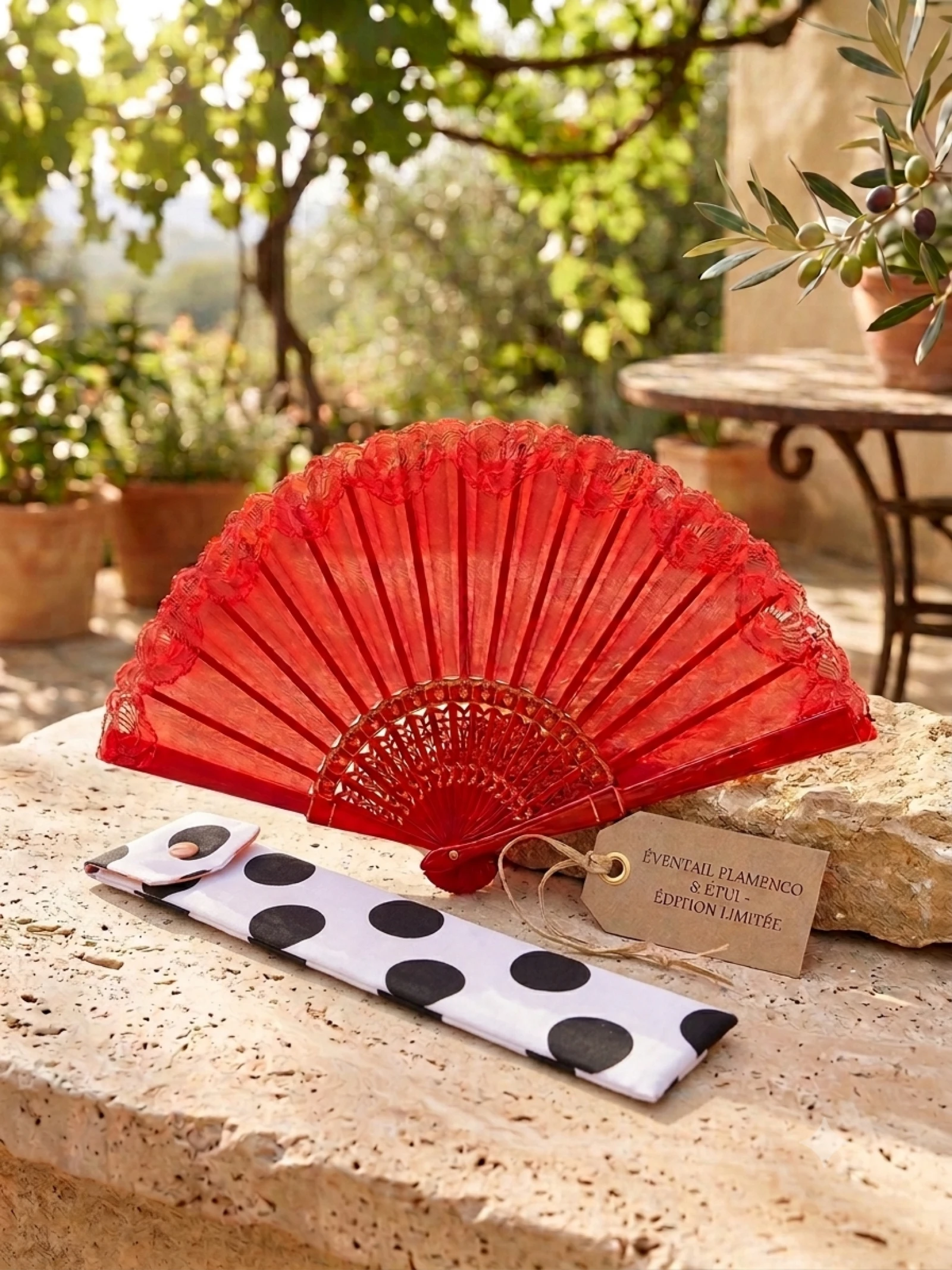 Flamenco-etui voor waaier van 33cm – photo 3